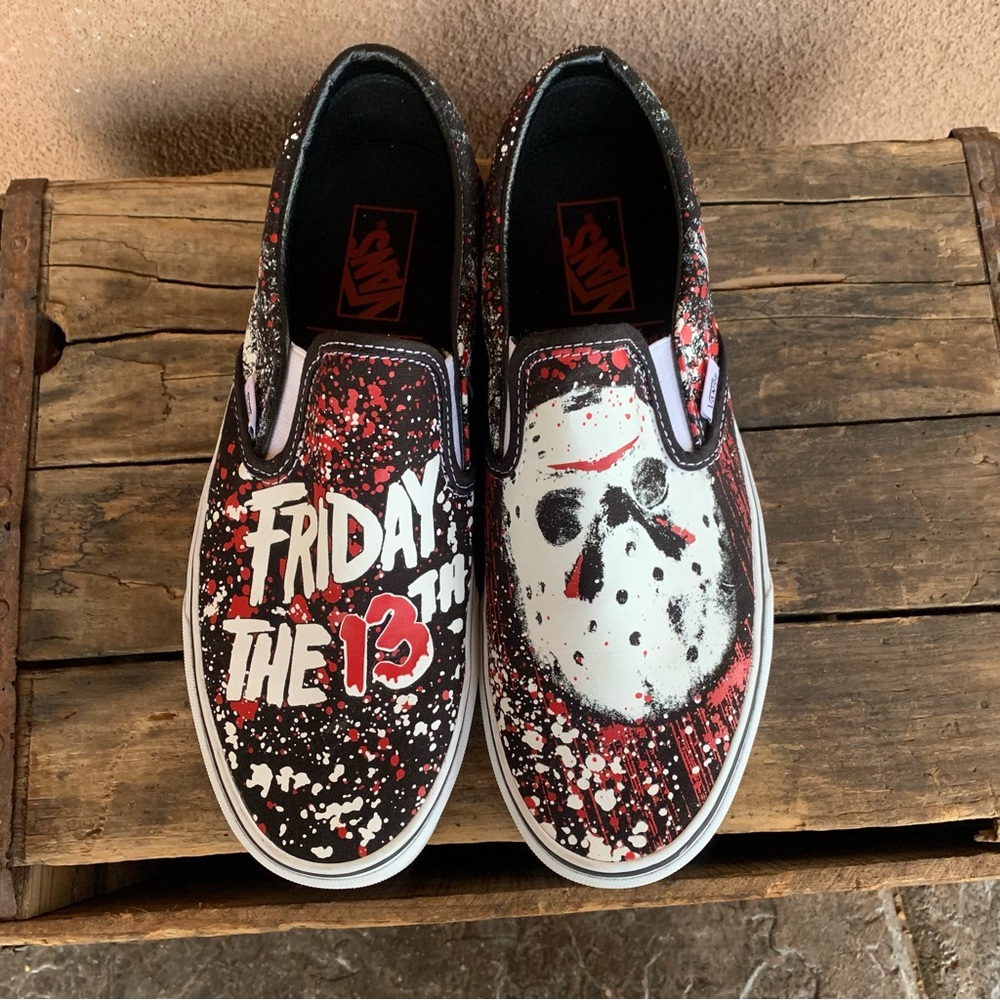 Vans x Friday The 13th Slip On Sneakers